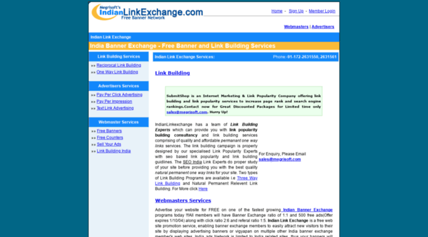 indianlinkexchange.com