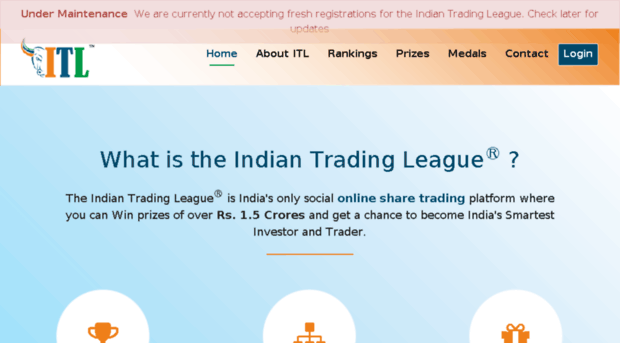 indiantradingleague.com