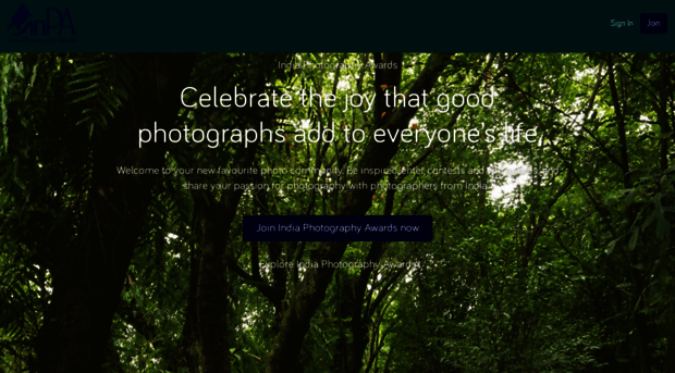indiaphotographyawards.in
