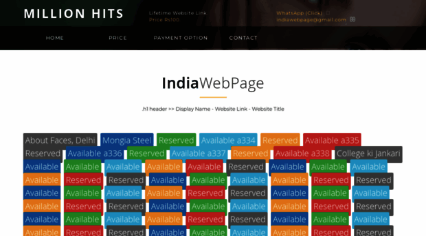 indiawebpage.com