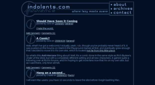 indolents.com