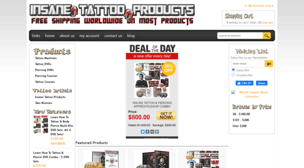 insanetattooproducts.3dcartstores.com