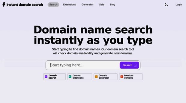 instantdomainsearch.com