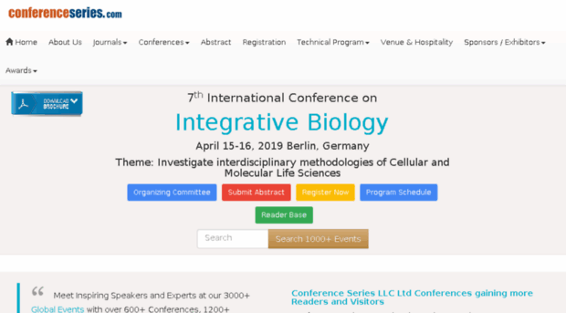 integrativebiology.conferenceseries.net