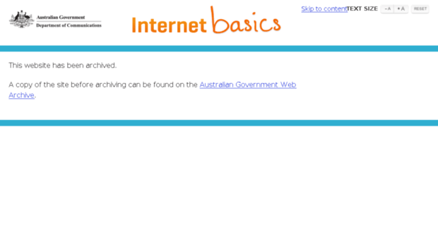 internetbasics.gov.au