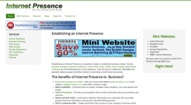 internetpresence.co.za