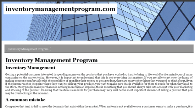 inventorymanagementprogram.com