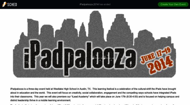 ipadpalooza2014.sched.org