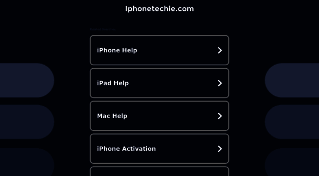 iphonetechie.com