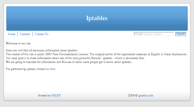 iptables.info