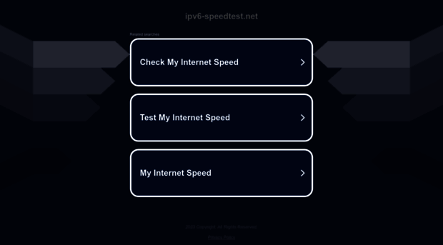 ipv6-speedtest.net