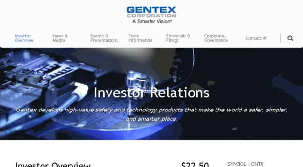ir.gentex.com