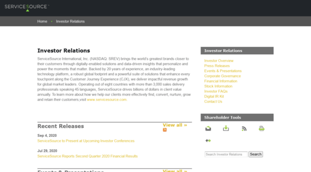 ir.servicesource.com