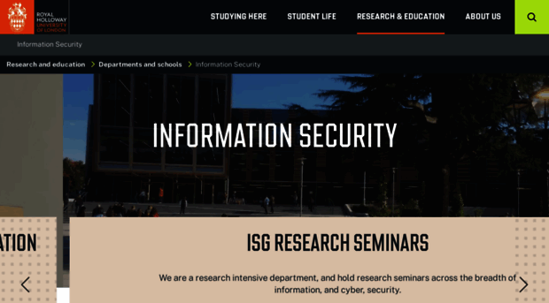 isg.rhul.ac.uk