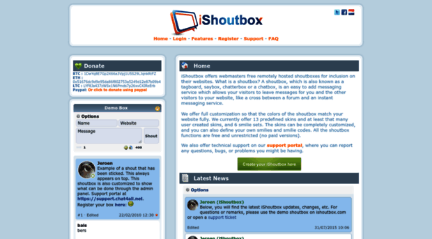 ishoutbox.com