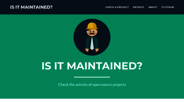 isitmaintained.com