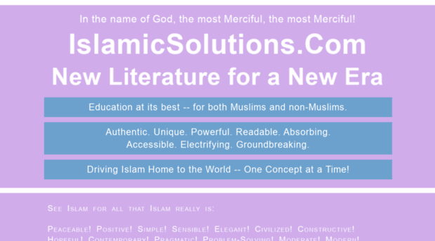islamicsolutions.com