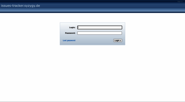 issues-tracker.syzygy.de
