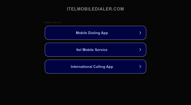 itelmobiledialer.com
