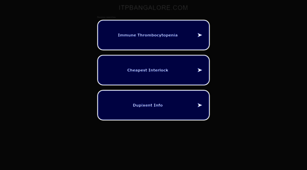 itpbangalore.com