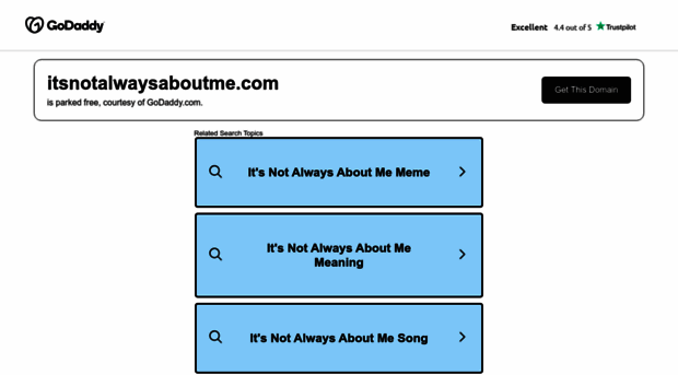 itsnotalwaysaboutme.com