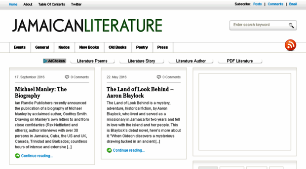 jamaicanliterature.com