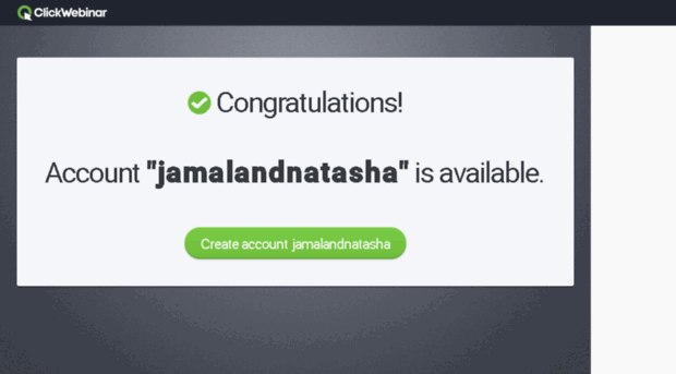 jamalandnatasha.clickwebinar.com