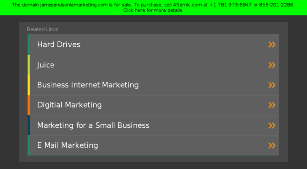 jamesandsoniamarketing.com
