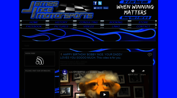 jamesincemotorsports.com