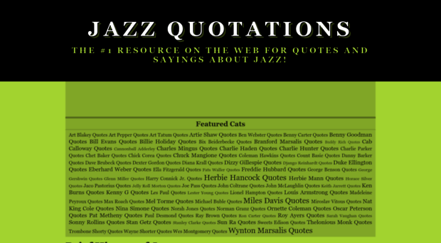 jazzquotations.com