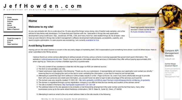jeffhowden.com