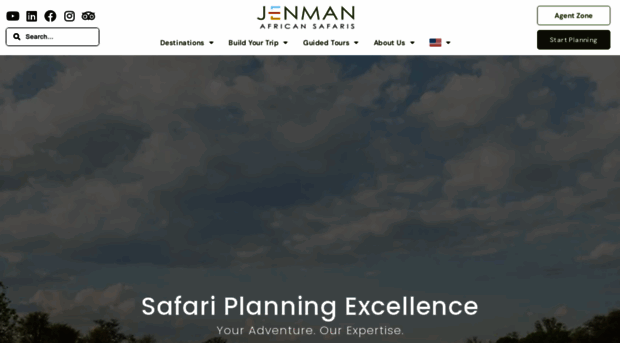 jenmansafaris.com