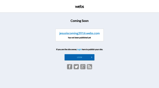 jesusiscoming2016.webs.com