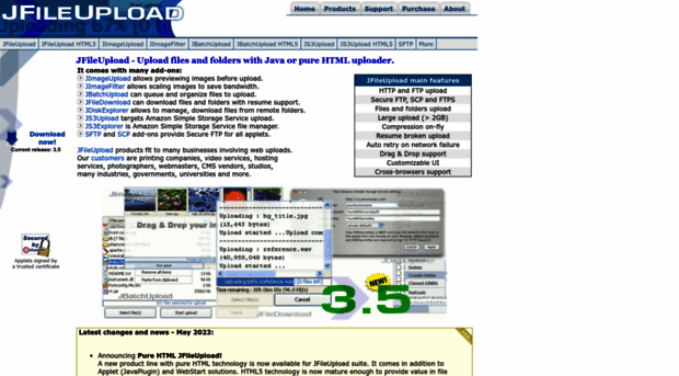 jfileupload.com