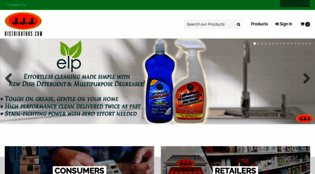 jjjdistributors.com
