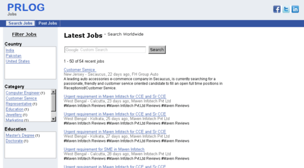 jobs.prlog.org