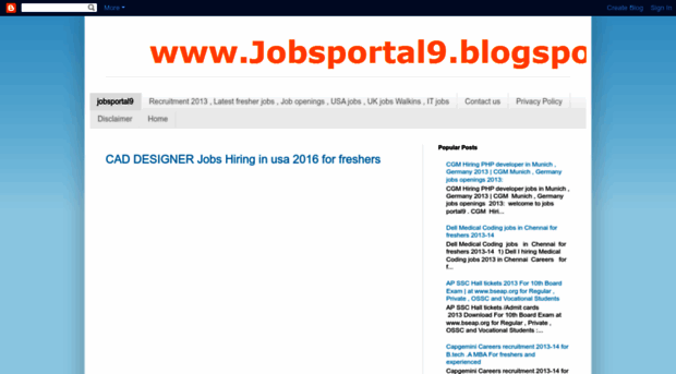 jobsportal9.blogspot.in