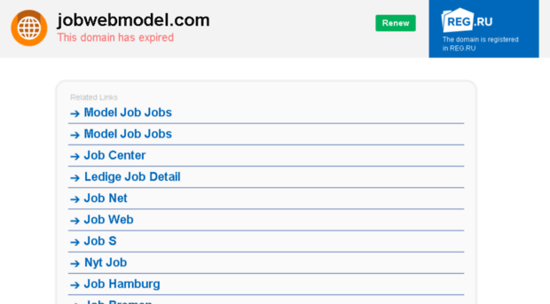 jobwebmodel.com