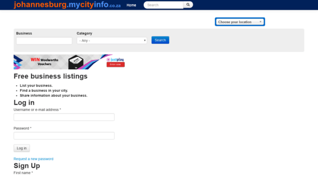johannesburg.mycityinfo.co.za