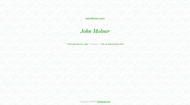 johnmolner.com
