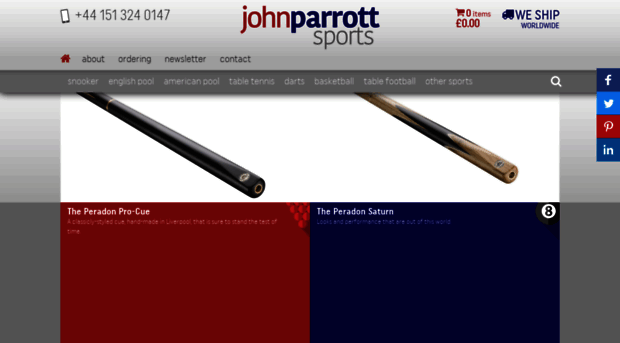 johnparrottcuesports.com