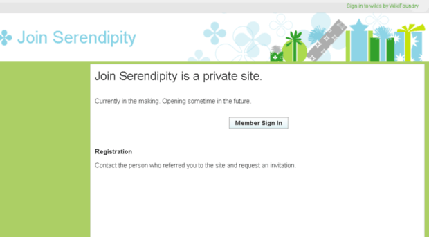 join-serendipity.wikifoundry.com