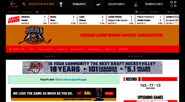 jordanminorhockey.ca