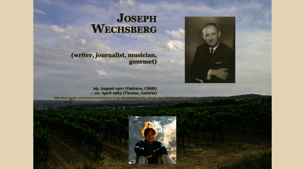 josephwechsberg.com
