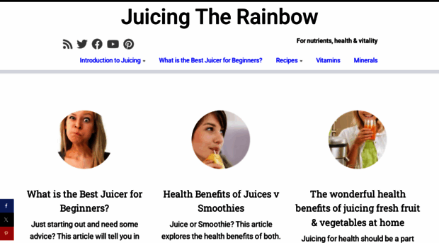 juicingtherainbow.com