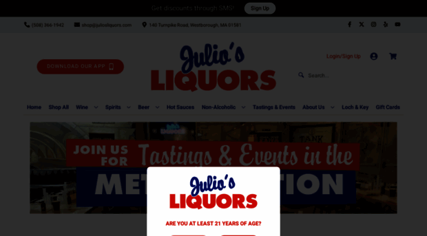 juliosliquors.com
