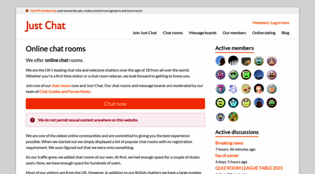 justchat.co.uk