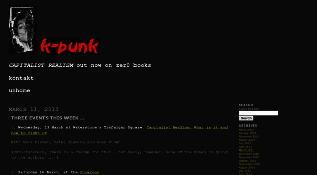 k-punk.abstractdynamics.org