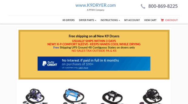 k9dryer.com
