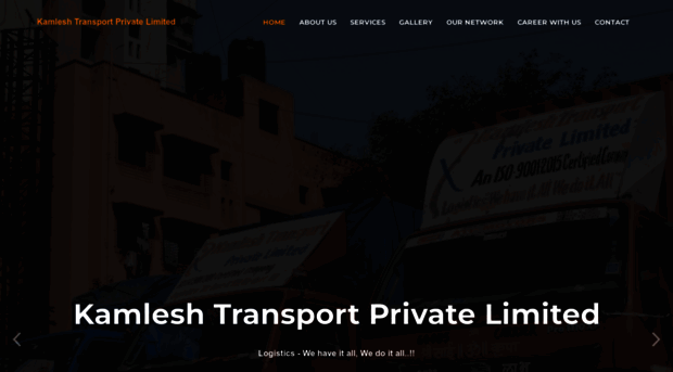 kamleshtransport.com